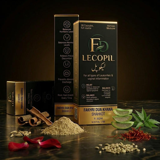 Lecopil Capsules for Leukorrhea Relief - Fakhri Dua Khana