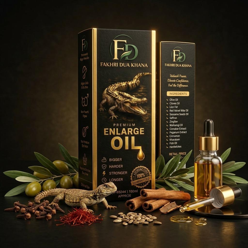 Premium Enlarge Oil (100ml) - Fakhri Dua Khana