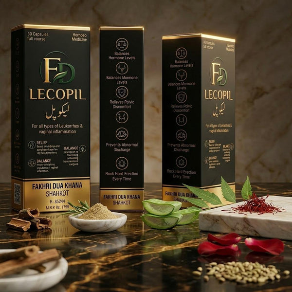 Lecopil Capsules for Leukorrhea Relief - Fakhri Dua Khana