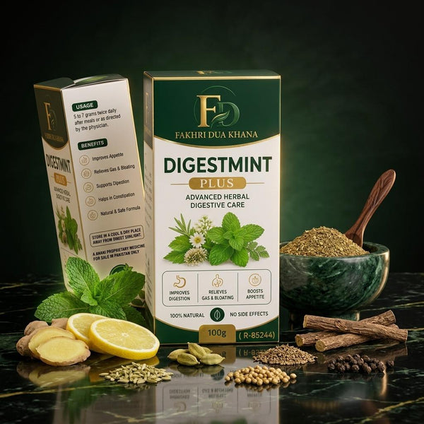 Digestmint Plus Advanced Herbal Digestive Care (100g) - Fakhri Dua Khana