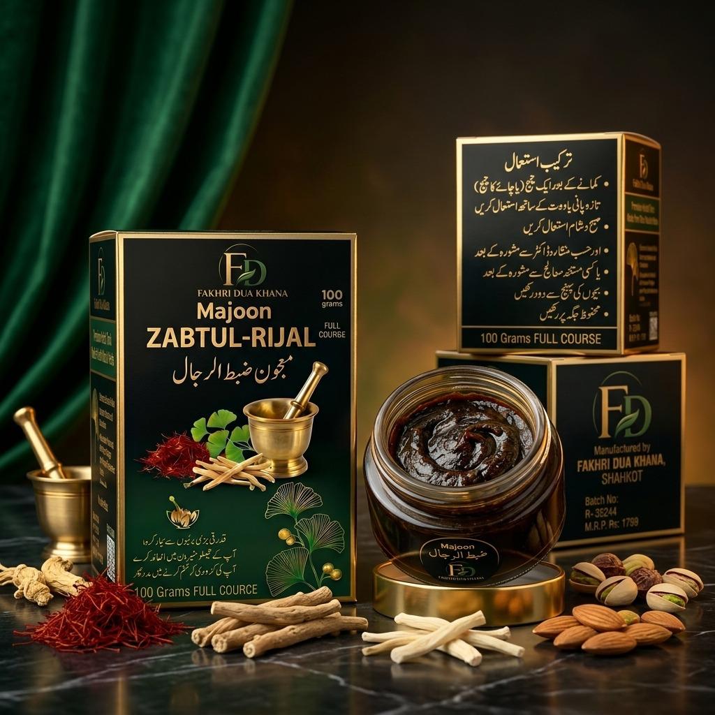 Majoon Zabtul-Rijal Herbal Tonic (100g) - Fakhri Dua Khana