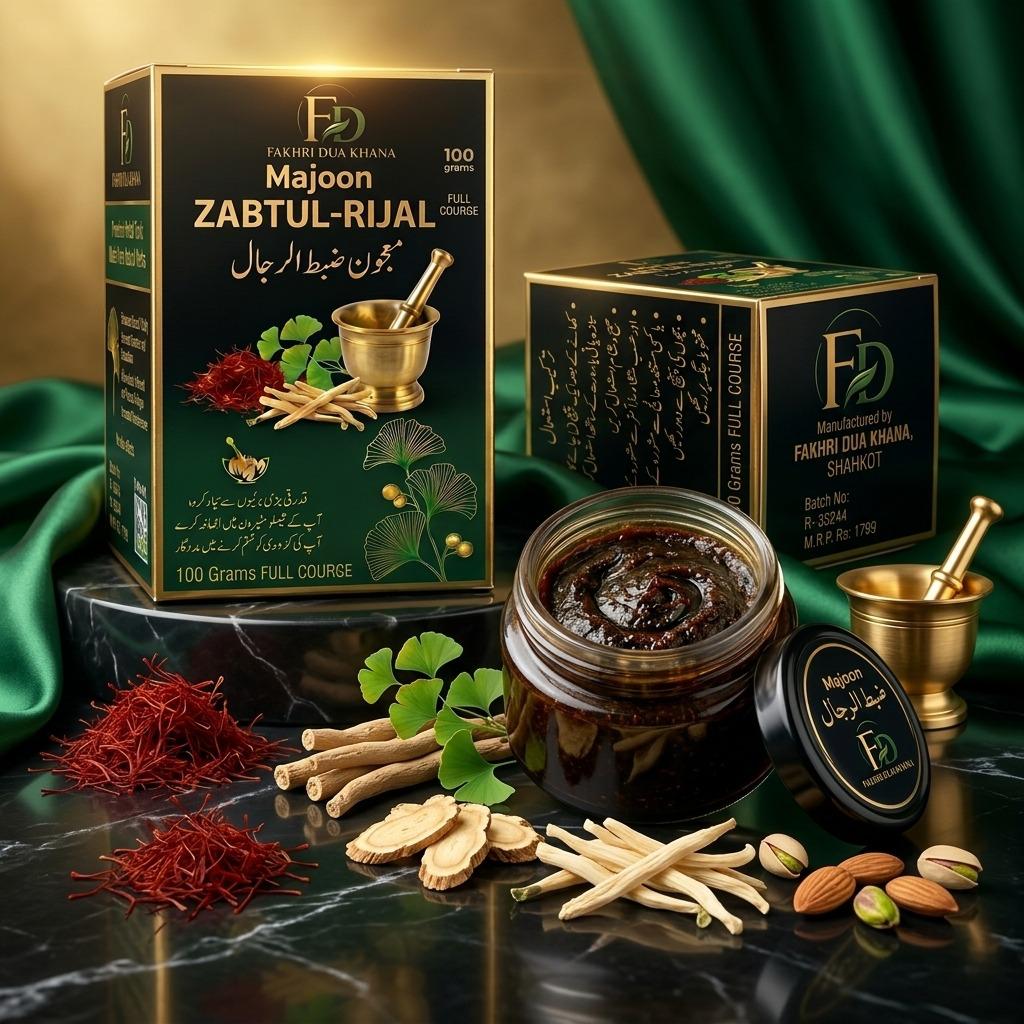 Majoon Zabtul-Rijal Herbal Tonic (100g) - Fakhri Dua Khana