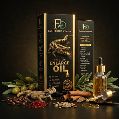 Premium Enlarge Oil (100ml) - Fakhri Dua Khana